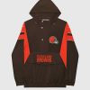 Nfl STARTER | Jacke Mit Halbem Reisverschluss Der Heimmannschaft Der Cleveland Browns Braunbraun