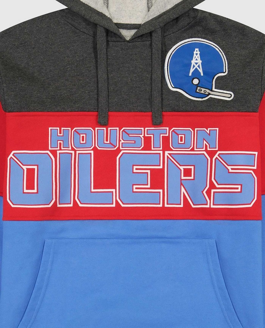 Nfl STARTER | Houston Oilers Pullover-Hoodie Oilersrothellblau