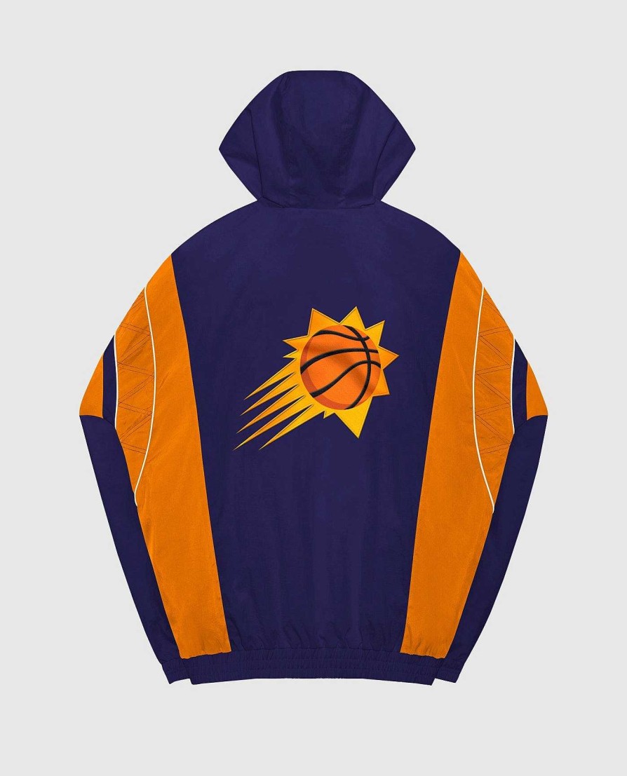 Nba STARTER | Jacke Mit Halbem Reisverschluss Der Heimmannschaft Der Phoenix Suns Sonnenpurple