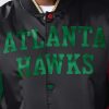 Nba STARTER | Ty Mopkins History Month Atlanta Hawks Full-Snap-Jacke Schwarz