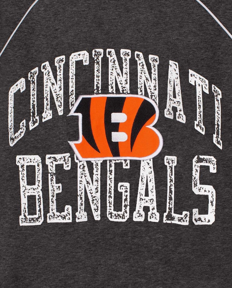 Nfl STARTER | Cincinnati Bengals Sweatshirt Mit Rundhalsausschnitt Bengalgrau