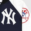 Mlb STARTER | New York Yankees Varsity Satin Full-Snap-Jacke Yankees-Marine