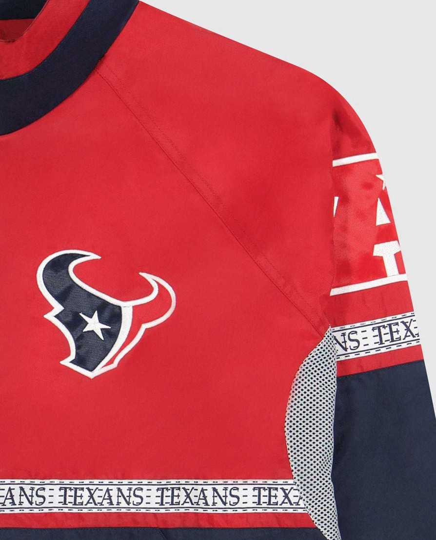 Nfl STARTER | Houston Texans Academy Ii Jacke Mit Durchgehendem Reisverschluss Texansrednavy