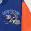 Nfl STARTER | Denver Broncos Varsity Satin Full-Snap-Jacke Broncosblau