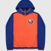 Nhl STARTER | New York Islanders Pullover Prospect Jacke Mit Kapuze Und Halbem Reisverschluss Inselbewohnerorange