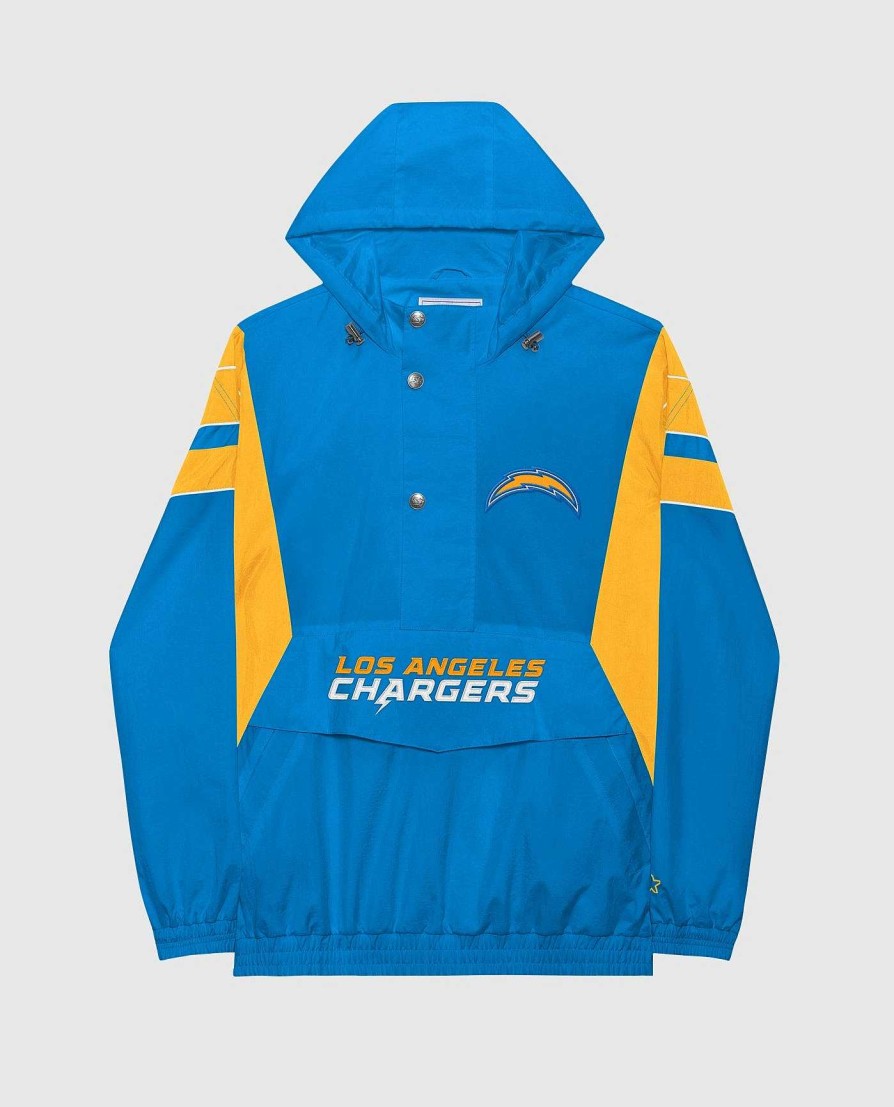 Nfl STARTER | Jacke Mit Halbem Reisverschluss Der Heimmannschaft Der Los Angeles Chargers Ladegeratehellblau