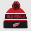 Nhl STARTER | Detroit Red Wings Pom Beanie Schwarz