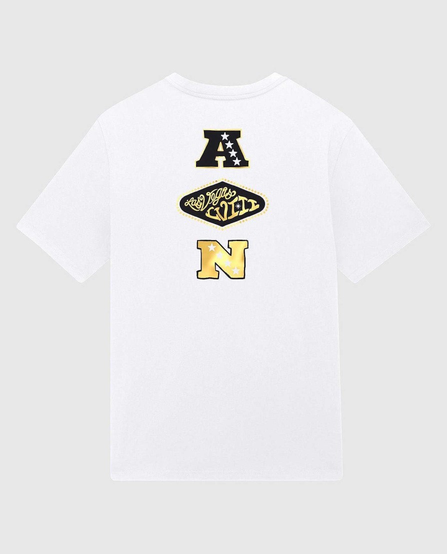 Nfl STARTER | Super Bowl Lviii Paved In Gold Grafik-T-Shirt Weis