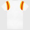 Nfl STARTER | Damen-Kurzarmshirt Der Kansas City Chiefs Mit Rundhalsausschnitt Weis