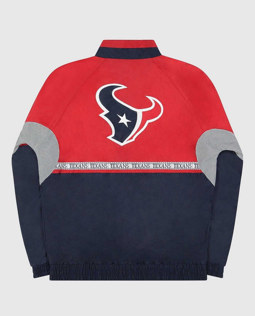 Nfl STARTER | Houston Texans Academy Ii Jacke Mit Durchgehendem Reisverschluss Texansrednavy