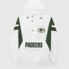 Nfl STARTER | Jacke Der Green Bay Packers Heimmannschaft Mit Halbem Reisverschluss Weis