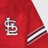 Mlb STARTER | St. Louis Cardinals Varsity Satin Full-Snap-Jacke Skardinalsred