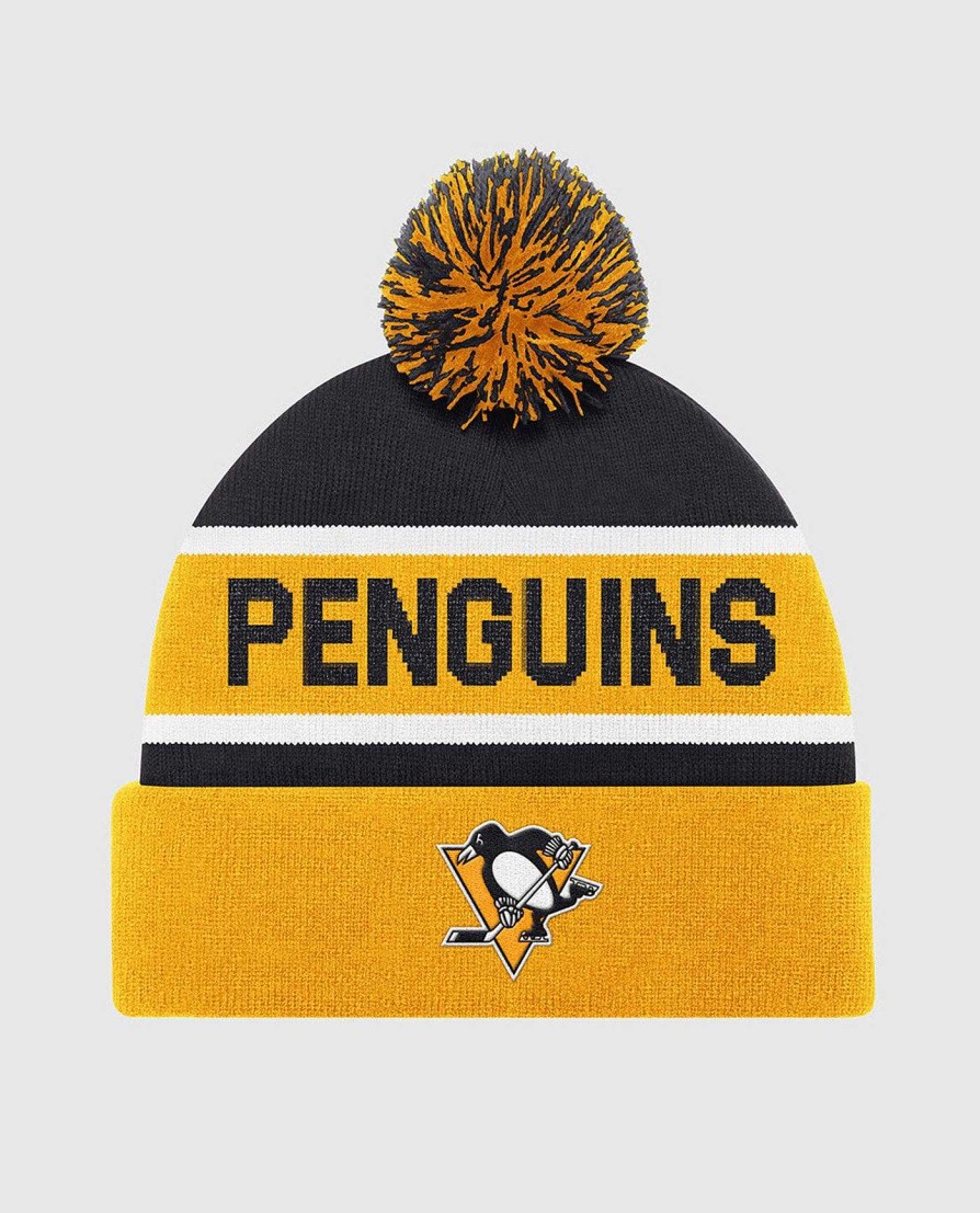 Nhl STARTER | Pittsburgh Penguins Pom Beanie Pinguinegelb