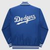 Mlb STARTER | Los Angeles Dodgers Varsity Satin Full-Snap-Jacke Dodgersblau