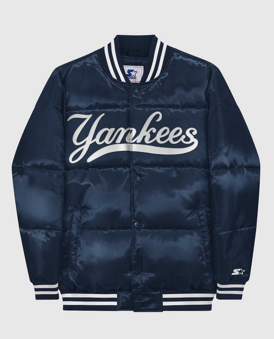 Mlb STARTER | New York Yankees Bronx Bubble Jacke Yankees-Marine