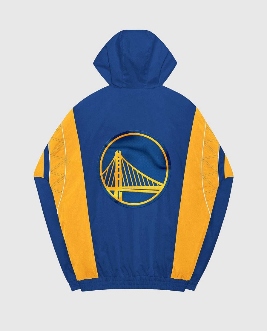 Nba STARTER | Jacke Mit Halbem Reisverschluss Der Heimmannschaft Der Golden State Warriors Kriegerblau