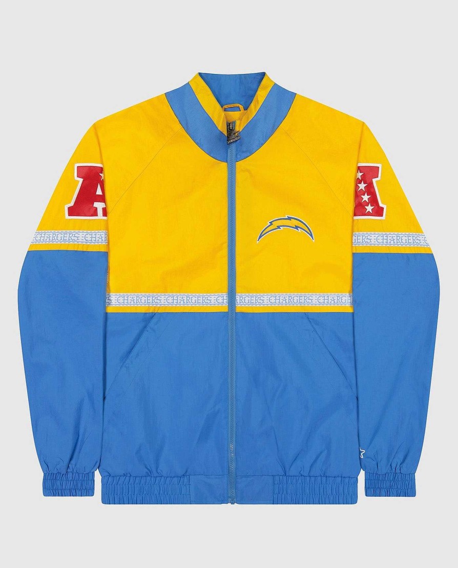 Nfl STARTER | Los Angeles Chargers Academy Ii-Jacke Mit Durchgehendem Reisverschluss Ladegerategoldhellblau