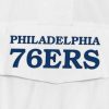 Nba STARTER | Philadelphia 76Ers Home Team-Jacke Mit Halbem Reisverschluss Weis