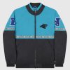 Nfl STARTER | Carolina Panthers Academy Ii Jacke Mit Durchgehendem Reisverschluss Pantherhellblauschwarz