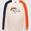 Nfl STARTER | Denver Broncos Team Crew Langarmshirt Creme