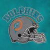 Nfl STARTER | Miami Dolphins Varsity Satin Full-Snap-Jacke Dolphinsaqua