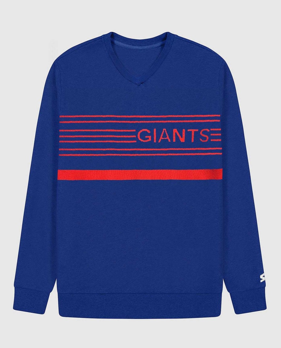 Nfl STARTER | Jacquard-Pullover Der New York Giants Giantsblue