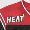 Nba STARTER | Miami Heat Squad-Fusballtrikot Hitzeschwarz