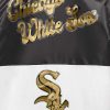 Mlb STARTER | Ty Mopkins Chicago White Sox Satin Full-Snap Jacke Schwarz