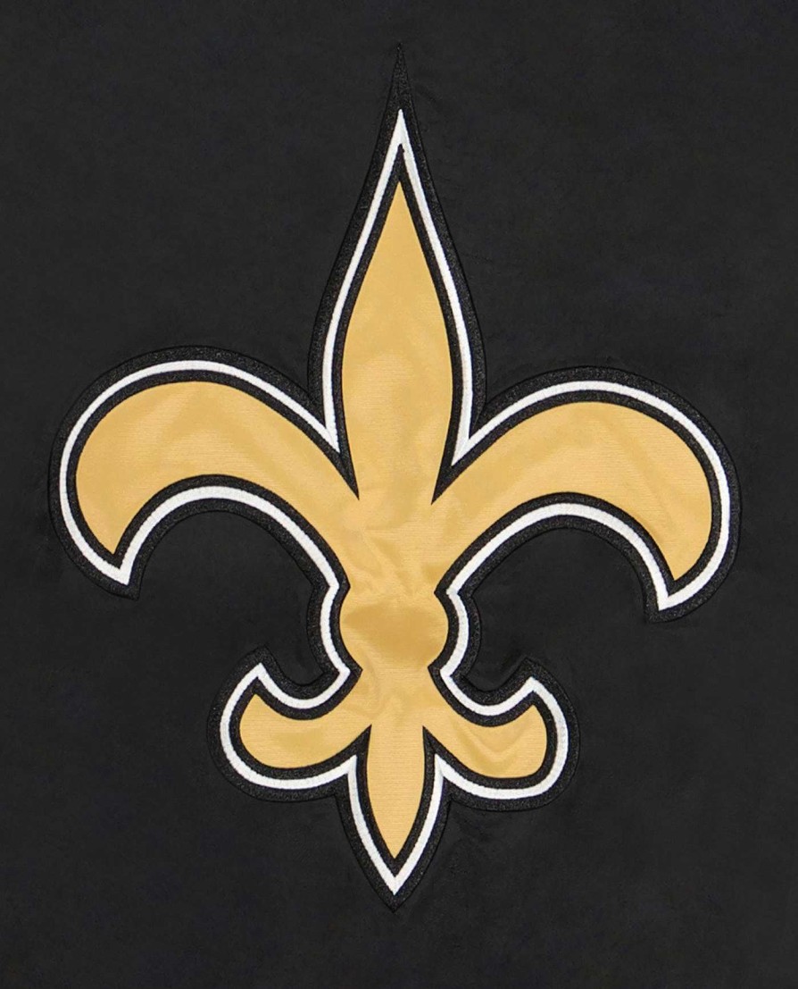 Nfl STARTER | New Orleans Saints Pullover-Jacke Mit Halbem Reisverschluss Saintsblack