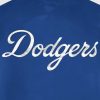 Mlb STARTER | Los Angeles Dodgers Varsity Satin Full-Snap-Jacke Dodgersblau