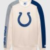 Nfl STARTER | Indianapolis Colts Team Crew Langarmshirt Creme