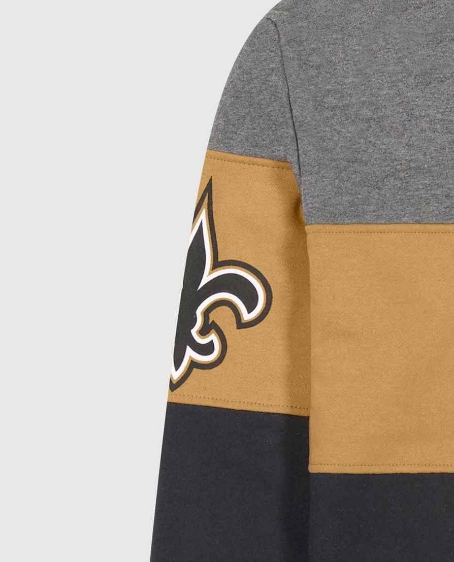 Nfl STARTER | New Orleans Saints Pullover-Hoodie Saintsgoldblack