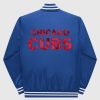 Mlb STARTER | Chicago Cubs Varsity Satin Full-Snap-Jacke Cubsblau